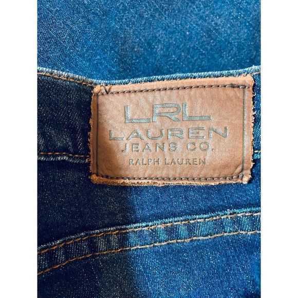 LRL Lauren Jeans Co. Ralph Lauren Women's Stretch Bootcut Denim Jeans Size 8 - Picture 5 of 5